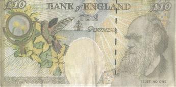 BANKSY 10 Pound Banknote.